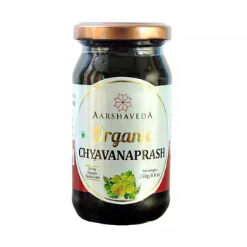 Чаванпраш c Амлой (250 г), Organic Chyawanprash, произв. Aarshaveda