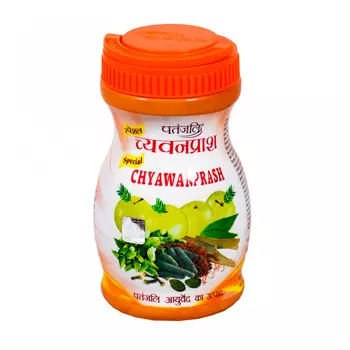 Чаванпраш с Шафраном (500 г), Chyawanprash with Saffron, произв. Patanjali