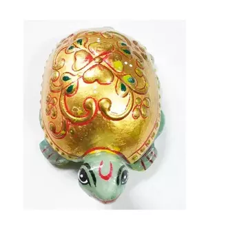 Черепаха из Жадеита для Феншуя и Васту, Green Jade Stone Tortoise Fengshui And Vastu, произв. Kalyan Puja