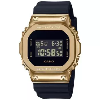 Черно-золотистые цифровые часы, Black Gold Digital Watch, произв. Casio