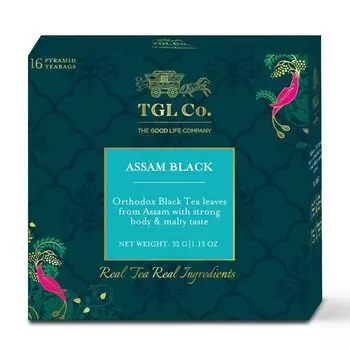 Черный чай Ассам (16 пак, 2 г), Assam Black Tea, произв. TGL Co.