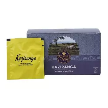 Черный чай Ассам (25 пак, 2 г), Kaziranga, произв. Karma Kettle