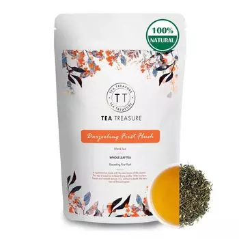 Черный чай Дарджилинг первого сбора (100 г), Darjeeling First Flush Black Tea, произв. Tea Treasure