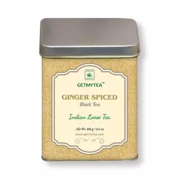Черный чай с Имбирем (100 г), Ginger Spiced Black Tea, произв. Getmytea