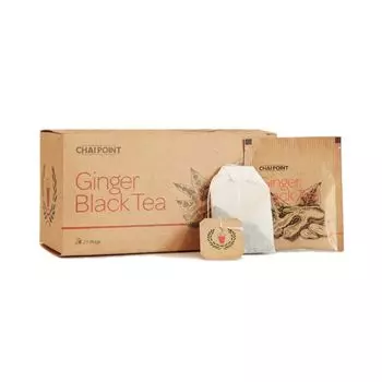 Черный Чай с Имбирем (25 пак, 2 г), Ginger Black Tea, произв. Chai Point