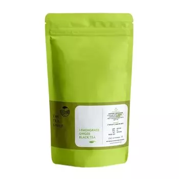 Черный чай с Лемонграссом и Имбирем (100 г), Lemongrass Ginger Black Tea, произв. The Tea Shelf
