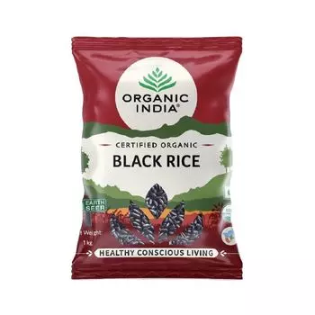 Черный рис (1 кг), Black Rice, произв. Organic India