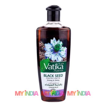 Черный тмин: масло для волос (200 мл), Black Seed Hair Oil, произв. Dabur Vatika