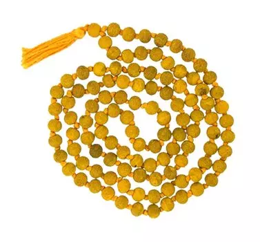 Четки из Куркумы, Haldi Mala, произв. Parth Pooja Bhandar
