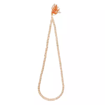 Четки из прозрачного Кварца (108+1 бусина), Spatik Mala Style (6,6-7,5 mm), произв. Isha Life