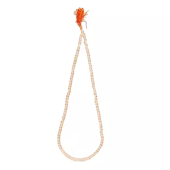 Четки из прозрачного Кварца (108+1 бусина), Spatik Mala Style (5,1-6 mm), произв. Isha Life