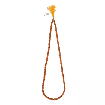 Четки из Рудракши Панчамукхи (5 мукхи), Panchamukhi (five-faced, 6 mm) Rudraksha Mala, произв. Isha Life