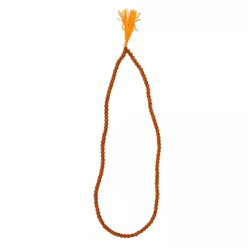 Четки из Рудракши Панчамукхи (5 мукхи), Panchamukhi (five-faced, 5,5 mm) Rudraksha Mala, произв. Isha Life