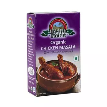 Чикен Масала: приправа для курицы (100 г), Organic Chicken Masala, произв. Health Fields
