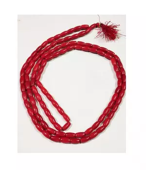 Чётки из Красного Коралла: для гармонизации Марса, Munga Coral Mala For Mangal Dosh, произв. Kalyan Puja