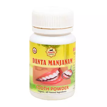 Данта Манжанам: зубной порошок (50 г), Danta Manjanam, произв. Gomata