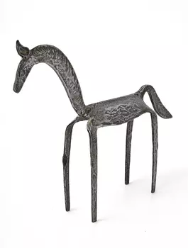 Декоративная металлическая лошадь большая, Цинк, Iron Horse Zinc Big, произв. John Molly Decor&Gifts