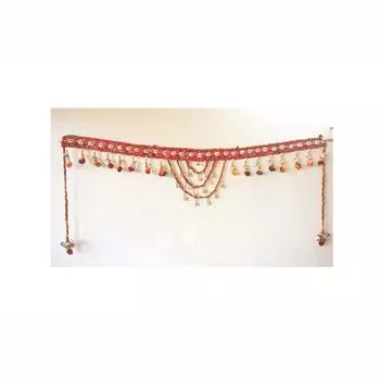 Декоративные красочные Кауди Бандханвар, Decorative Colourful Kaudi Bandhanwar, произв. Kalyan Puja