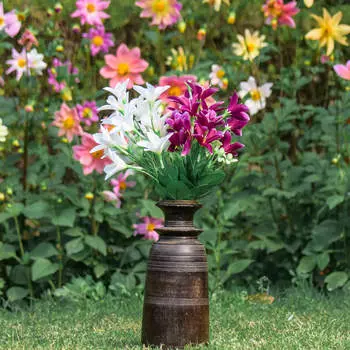 Деревянная ваза, Wooden Vase, Handmade, произв. MYINDIA