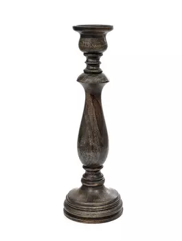 Деревянный подсвечник-канделябр, Wdn Candle Stand, произв. John Molly Decor&Gifts