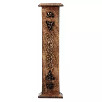 Деревянный ящик для хранения благовоний, Wooden Incense Vertical Holder, произв. MYINDIA