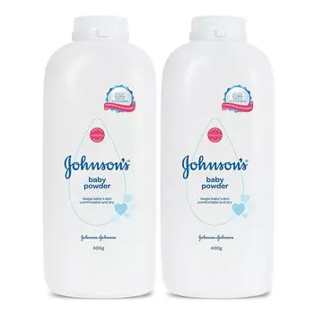 Детская присыпка (2 х 400 г), Baby Powder, произв. Johnson’s Baby