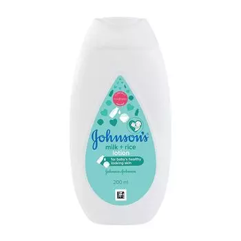 Детский лосьон с Молоком и Рисом (200 мл), Milk + Rice Lotion, произв. Johnson’s Baby
