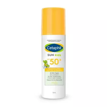 Детский солнцезащитный липосомальный лосьон SPF 50+ (150 мл), Sun Kids Liposomal Lotion Very High Protection SPF 50+, произв. Cetaphil