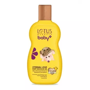 Детское масло для массажа (200 мл), Baby Eternal Love Baby Massage Oil, произв. Lotus Herbals