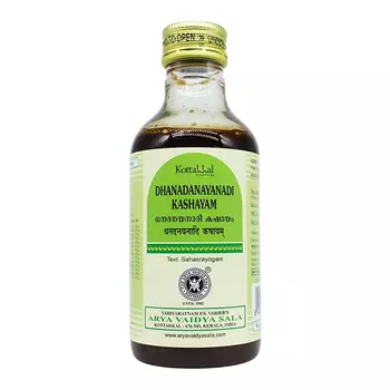 Дханаданаянади Кашаям (200 мл), Dhanadanayanadi Kashayam, произв. Kottakkal Ayurveda