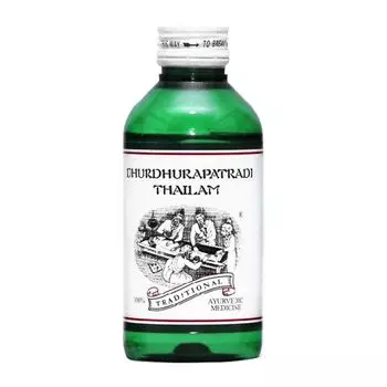 Дхурдхурапатради Тайлам: масло для волос (200 мл), Dhurdhurapatradi Thailam, произв. Kairali