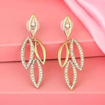 Diamante Stone Earrings