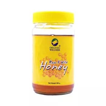 Дикий мед (500 г), Raw & Wild Honey, произв. Organic Wellness