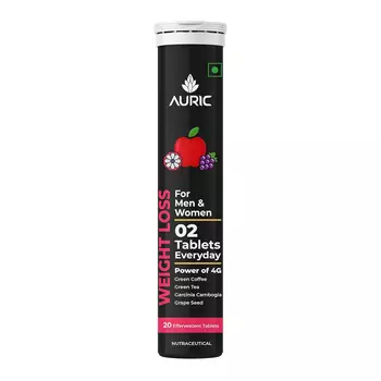 Добавка для похудения для мужчин и женщин (20 таб, 4 г), Weight Loss for Men & Women, произв. Auric