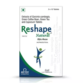 Добавка для снижения веса (30 таб, 1,283 г), Reshape Natural, произв. Vitabiotics