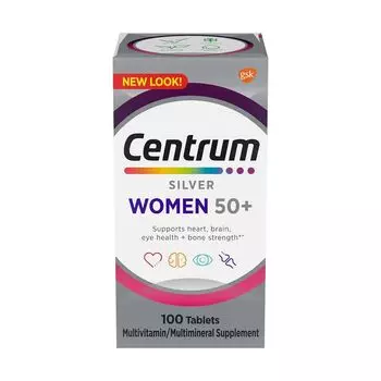 Добавка для женщин 50+ (100 таб), Silver Women 50+, произв. Centrum