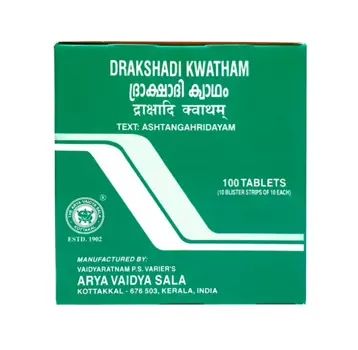 Дракшади Кватхам (100 таб), Drakshadi Kwatham, произв. Kottakkal Ayurveda