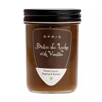 Дульсе де Лече: топпинг для десертов с Ванилью (290 г), Dulce de Leche with Vanilla, произв. Sprig