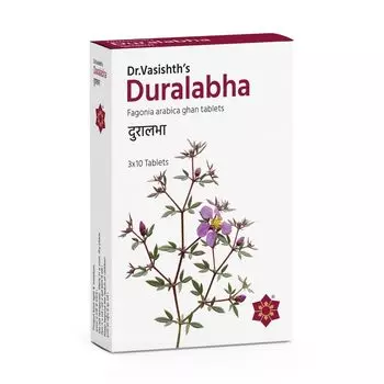 Дуралабха (30 таб, 600 мг), Duralabha, произв. Dr. Vasishth’s