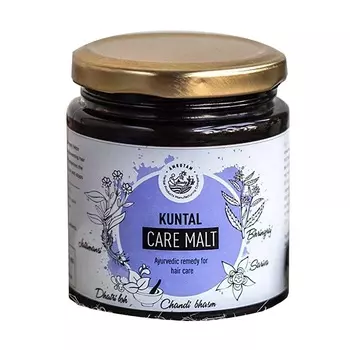 Джем для здоровья волос (400 г), Care Malt Herbal Remedy For Hair, произв. Amrutam