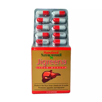 Джигрина (60 кап), Jigreena Liver Health, произв. Hamdard