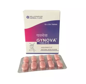Джинова (100 таб), Gynova Tablets, произв. Millennium