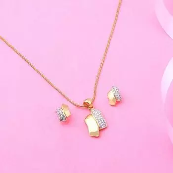 Estele Trendy and Fancy Fashion Jewellery Design Necklace Set for Women