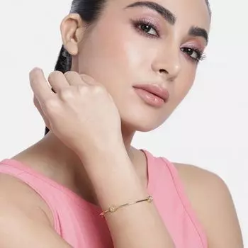 Estele White Austrian Crystal Stone Bracelet for women