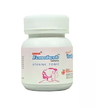Фемохёрб (50 таб), Femoherb Uterine Tonic, произв. Ganga Pharmaceuticals