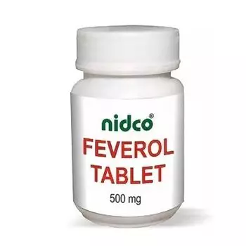 Феверол (10 таб, 500 мг), Feverol Tablet, произв. Nidco