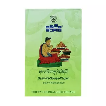 Гай-Па-Соуае-Чхулен: тибетский чай (30 пак х 2 г), Gaay-Pa-Sowae-Chulen, произв. Sorig