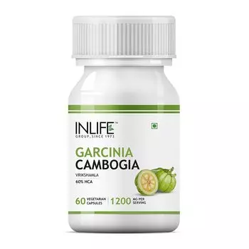 Гарциния камбоджийская (60 кап, 1200 мг), Garcinia Cambogia, произв. INLIFE