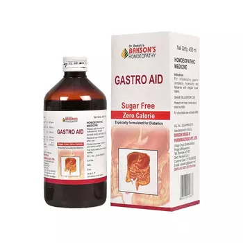 Гастро без сахара и калорий (450 мл), Gastro Aid Sugar Free Zero Calorie, произв. Bakson