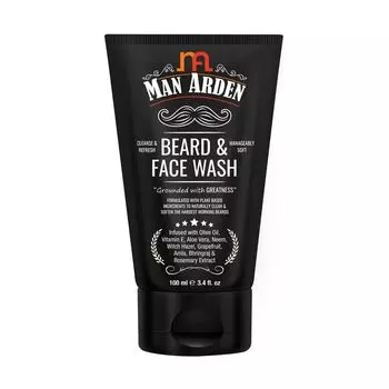 Гель для бороды и лица (100 мл), Beard & Face Wash, произв. Man Arden